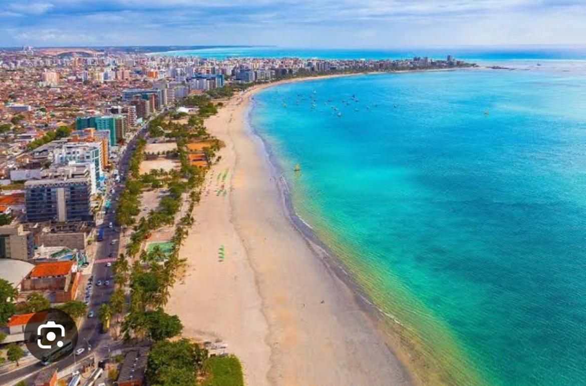 Lindo Apartamento De Frente Para A Praia De Pajucara Maceió Exterior foto
